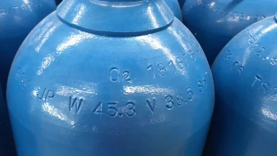 Medical Oxygen Gas Cylinders 10/20/40/47/50 Liter Cylinders with Good Quality ISO9809-1/Sio9809-3 Standard Air Cylinder Steel Cylinder